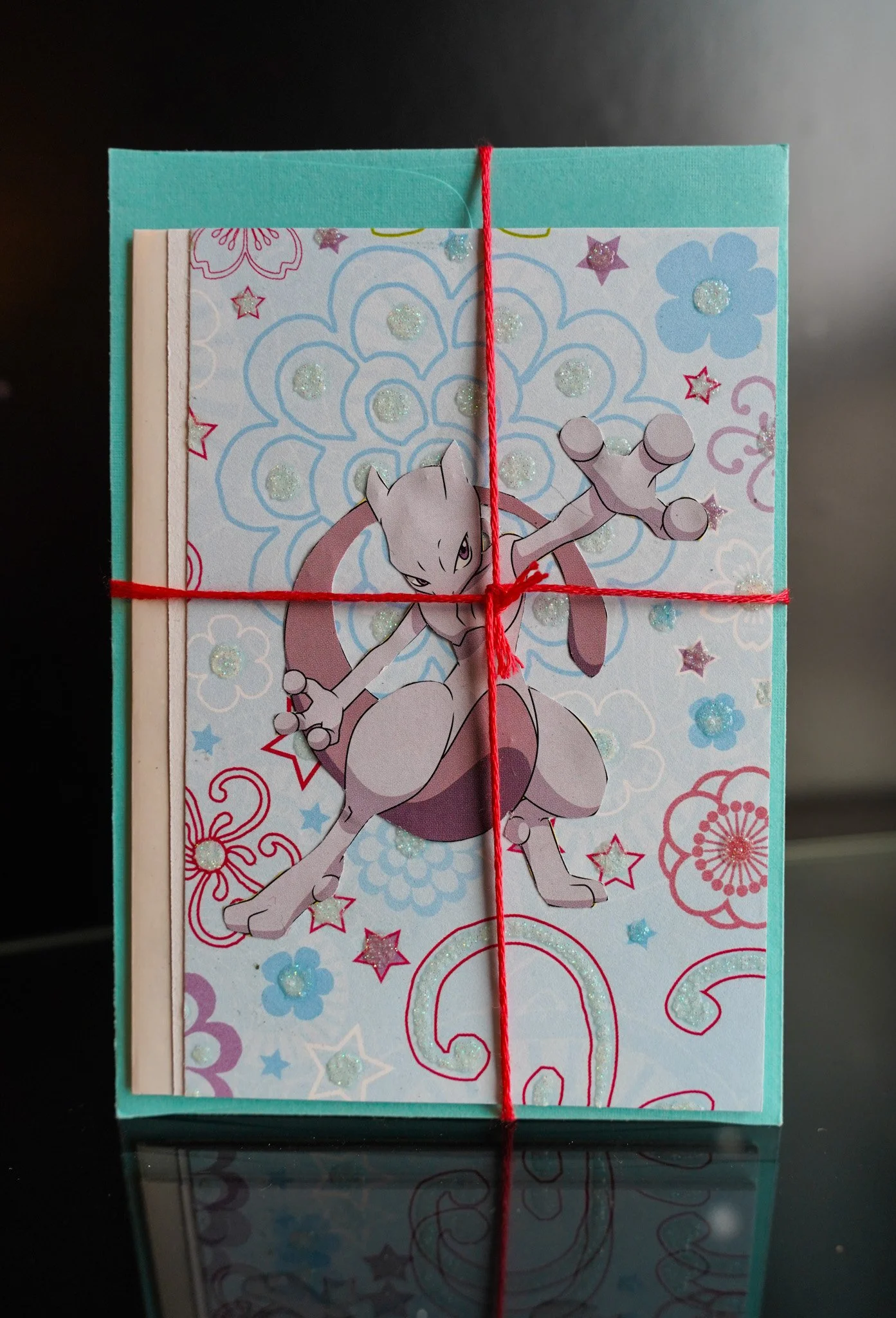 The Psychic Master: Upcycled Pop-Culture Card