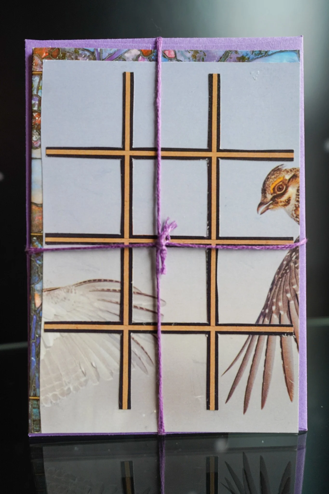Soaring Spirits Upcycled Card