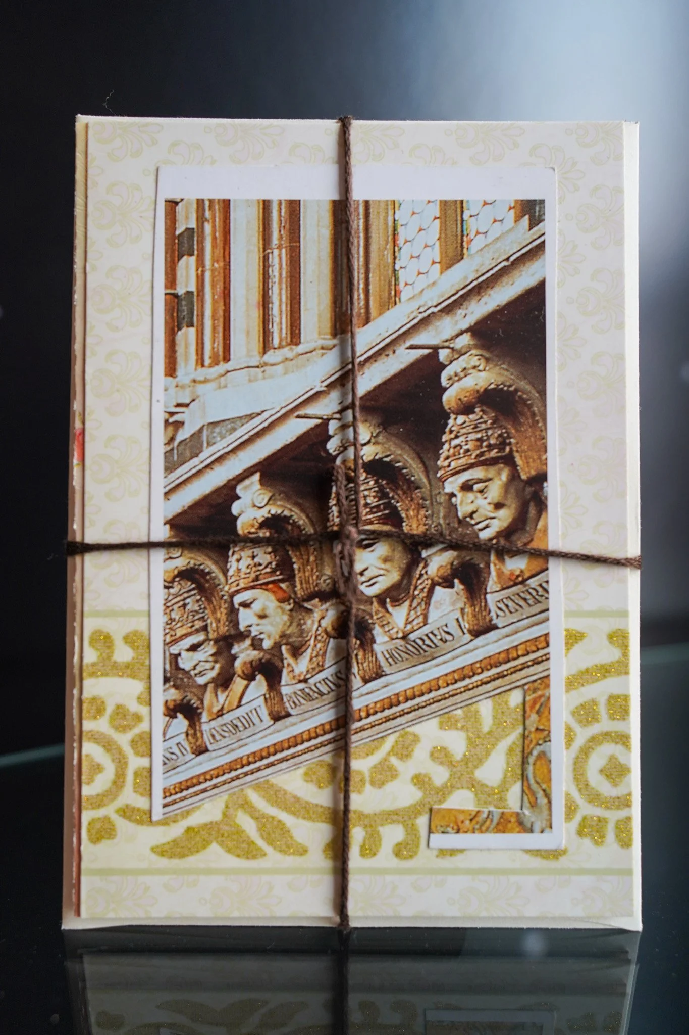 The Council of Sages: Upcycled Architecture Card