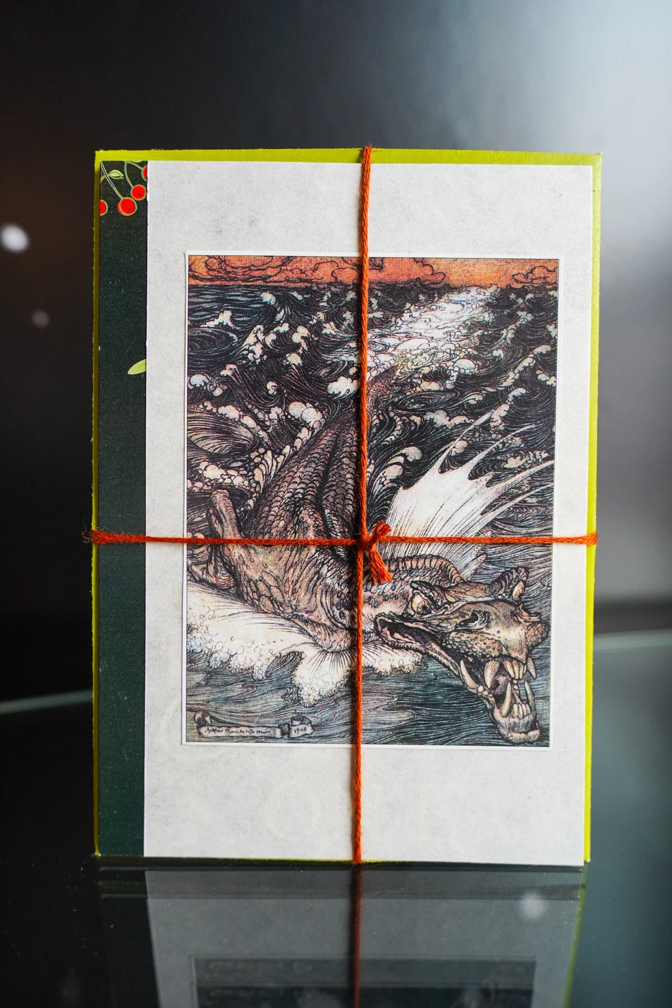 The Serpent of the Deep: Upcycled Mythic Card