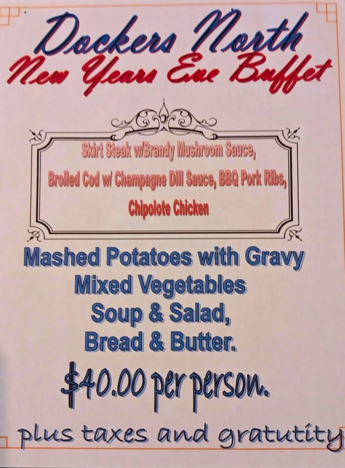 𝐃𝐨𝐜𝐤𝐞𝐫𝐬 𝐍𝐨𝐫𝐭𝐡 𝐍𝐘𝐄 𝐁𝐮𝐟𝐟𝐞𝐭 𝐁𝐚𝐬𝐡