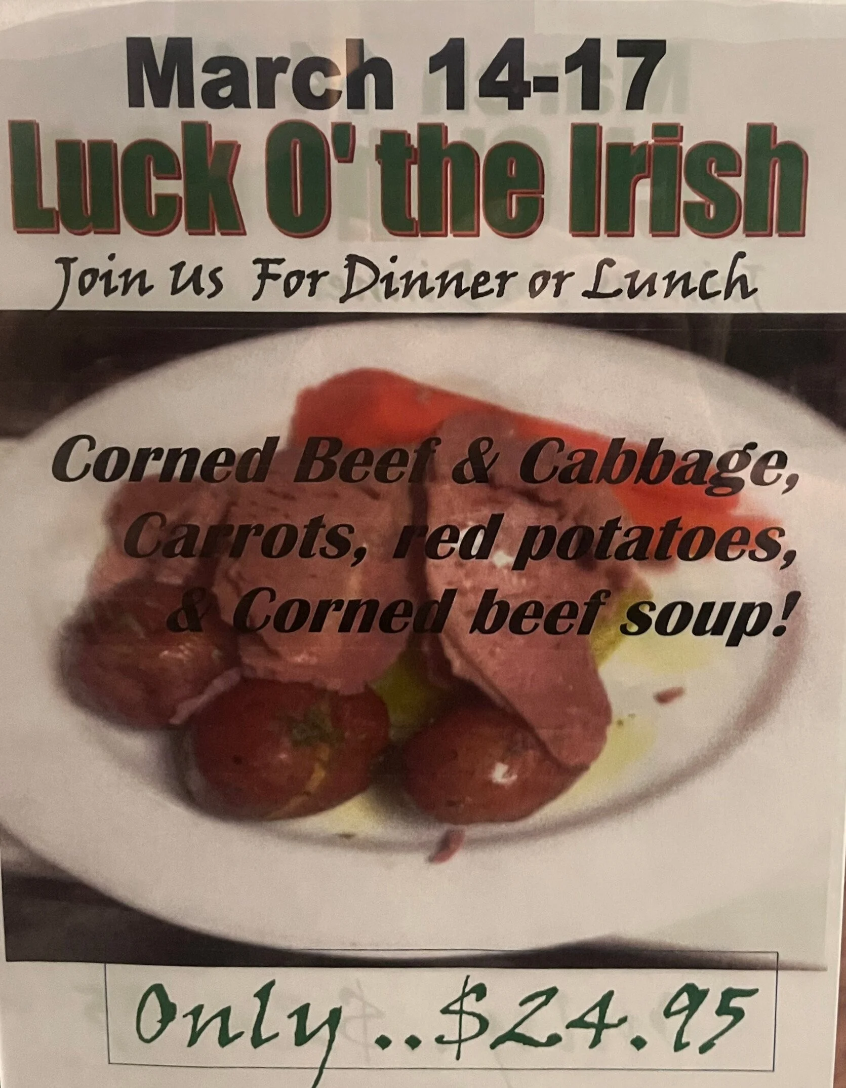 🍀 𝐋𝐔𝐂𝐊 𝐎’ 𝐓𝐇𝐄 𝐈𝐑𝐈𝐒𝐇 𝐖𝐄𝐄𝐊𝐄𝐍𝐃 • 𝐌𝐀𝐑𝐂𝐇 𝟏𝟒–𝟏𝟕