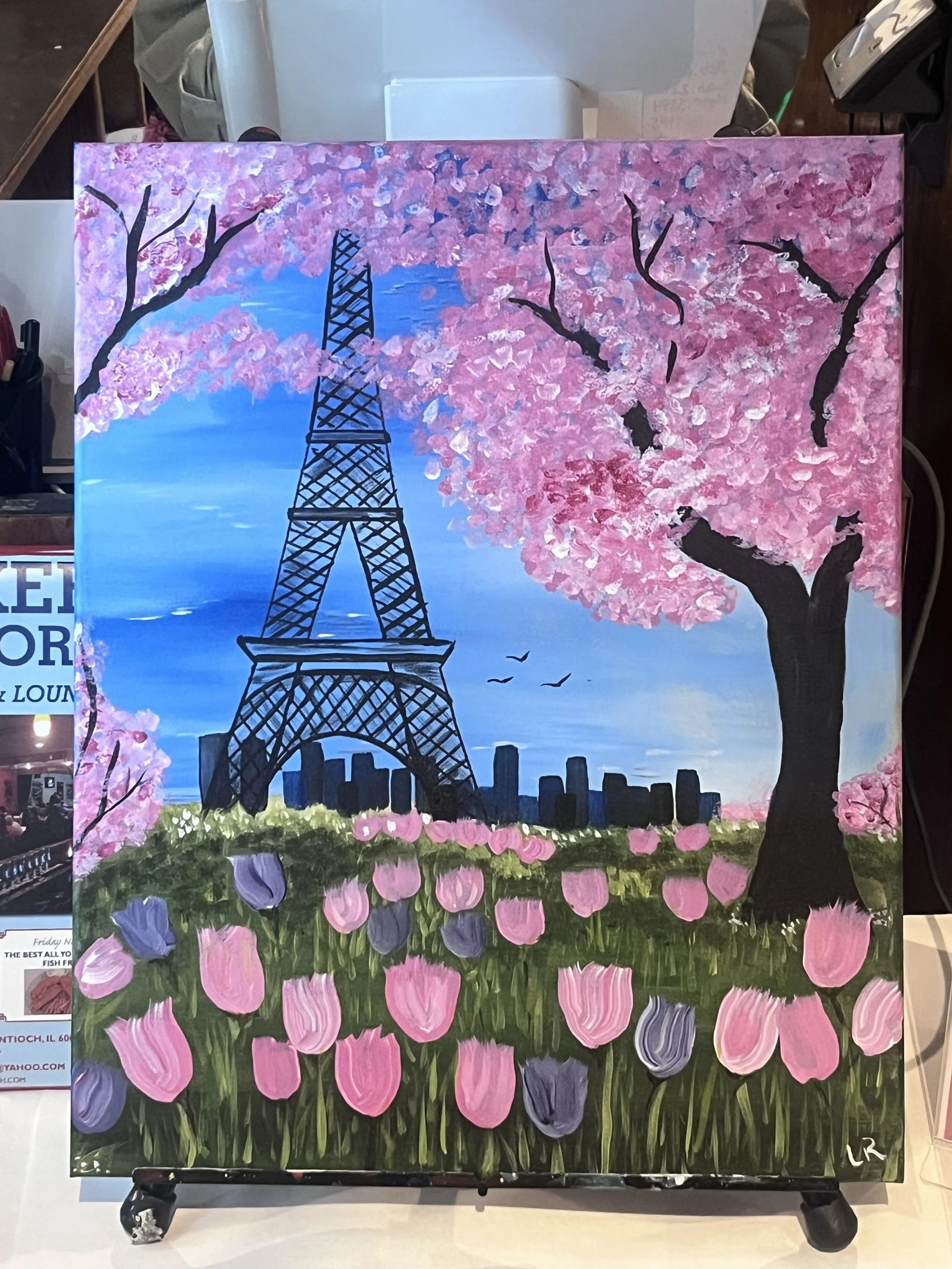 🎨 Sip, Paint & Escape to Paris 🍷