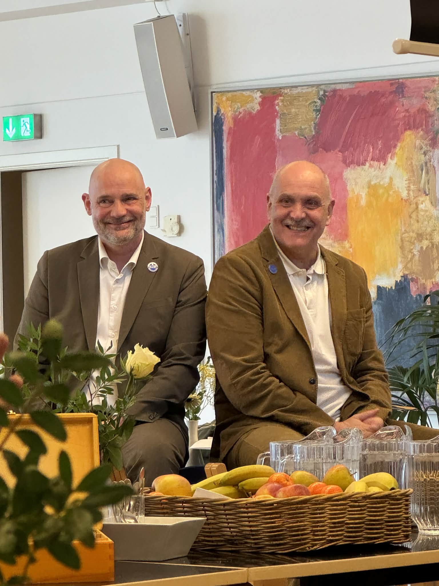 Michael Molin og Davic Camacho