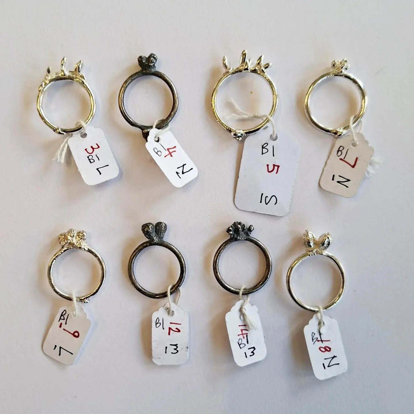 I did a quick shuffle of images for these rings to make it a bit easier to see what is left on my website. (Link in bio.)
The original rings are still up, but these shots isolate the remainder as of this afternoon.

Thanks heaps to everyone who has s