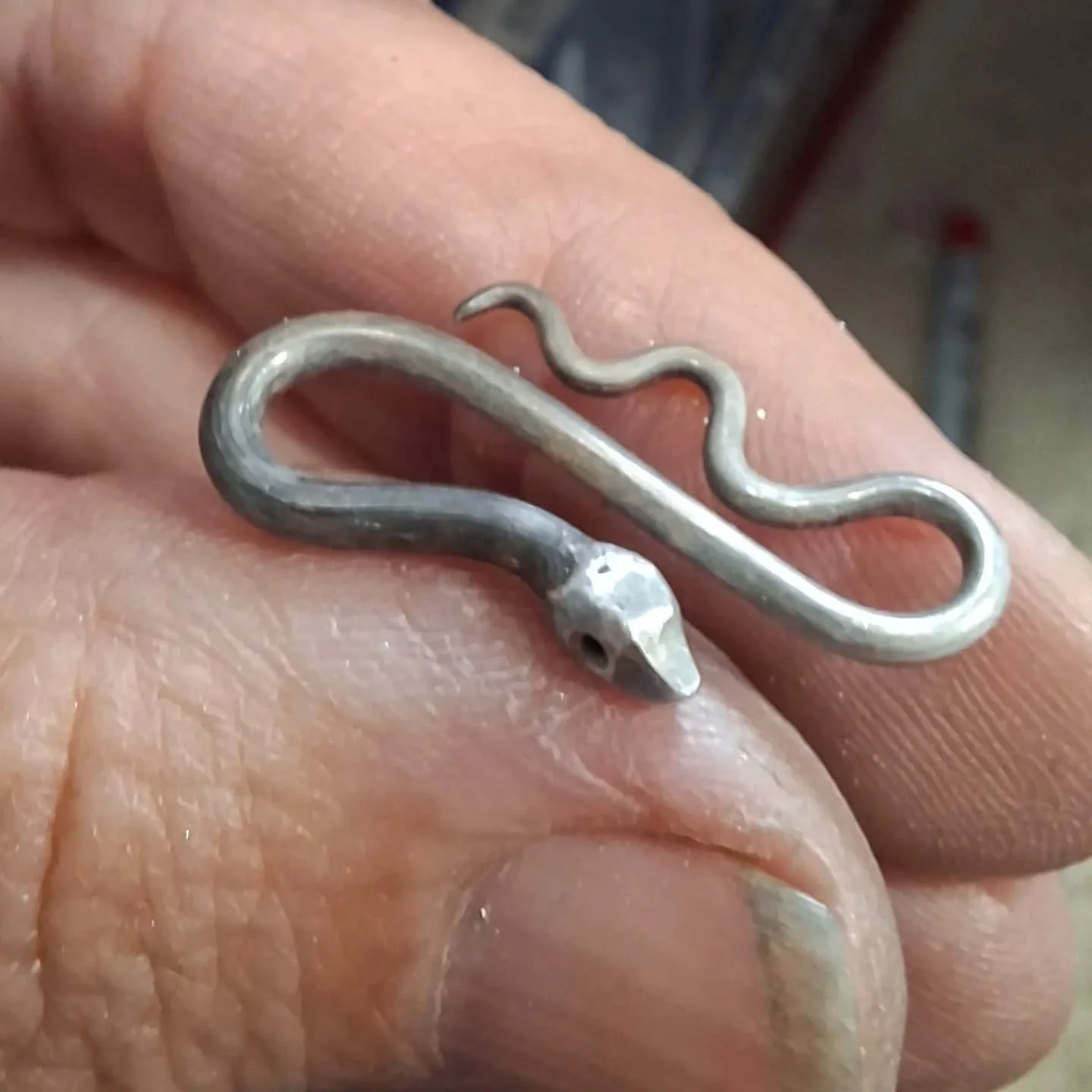 Spent too long yesterday making this cute little snake for a catch before deciding it was kind of a weird choice because we don't really have snakes in Aotearoa.