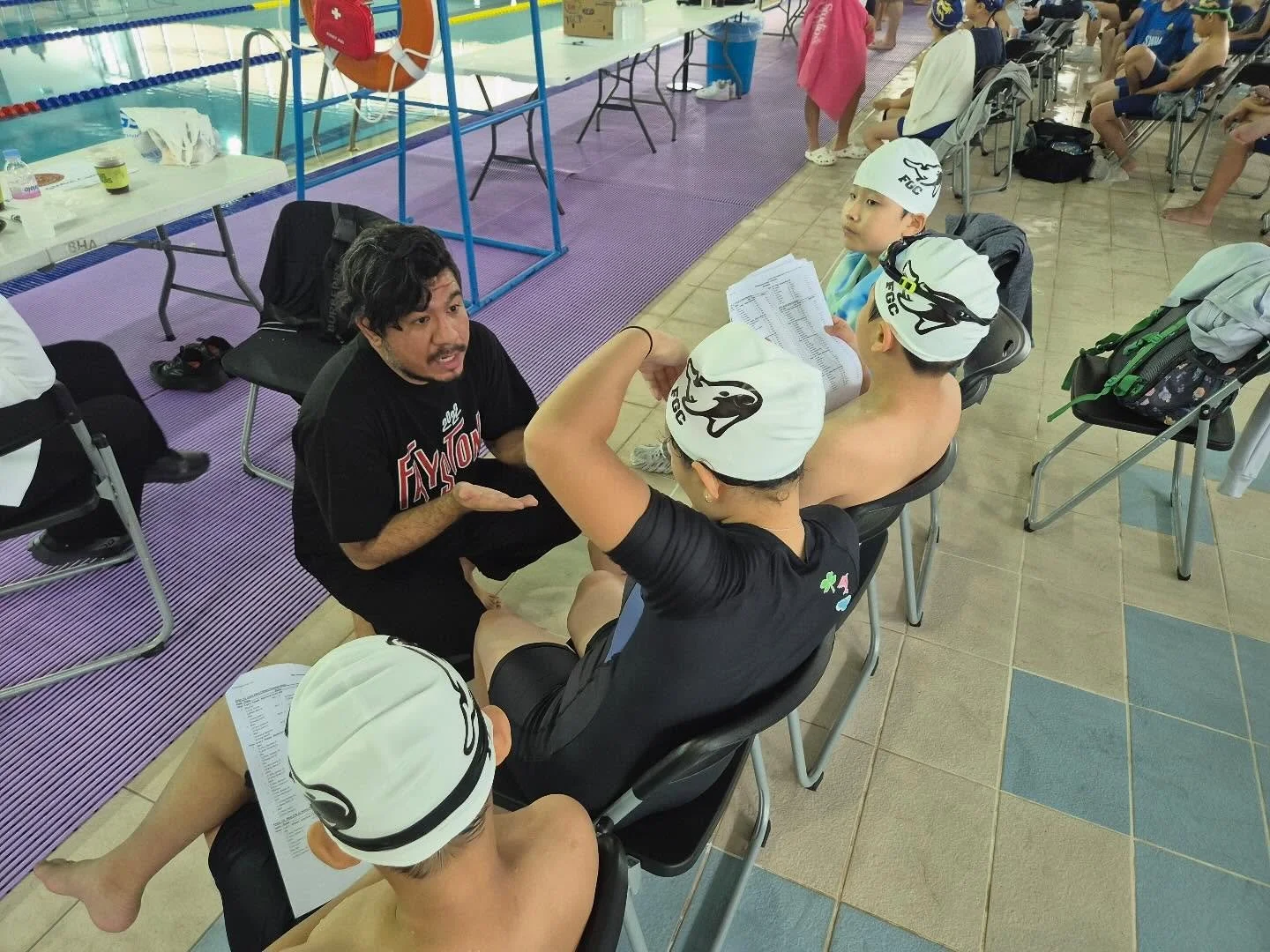 FGC is here! At Jeju swim meet๐