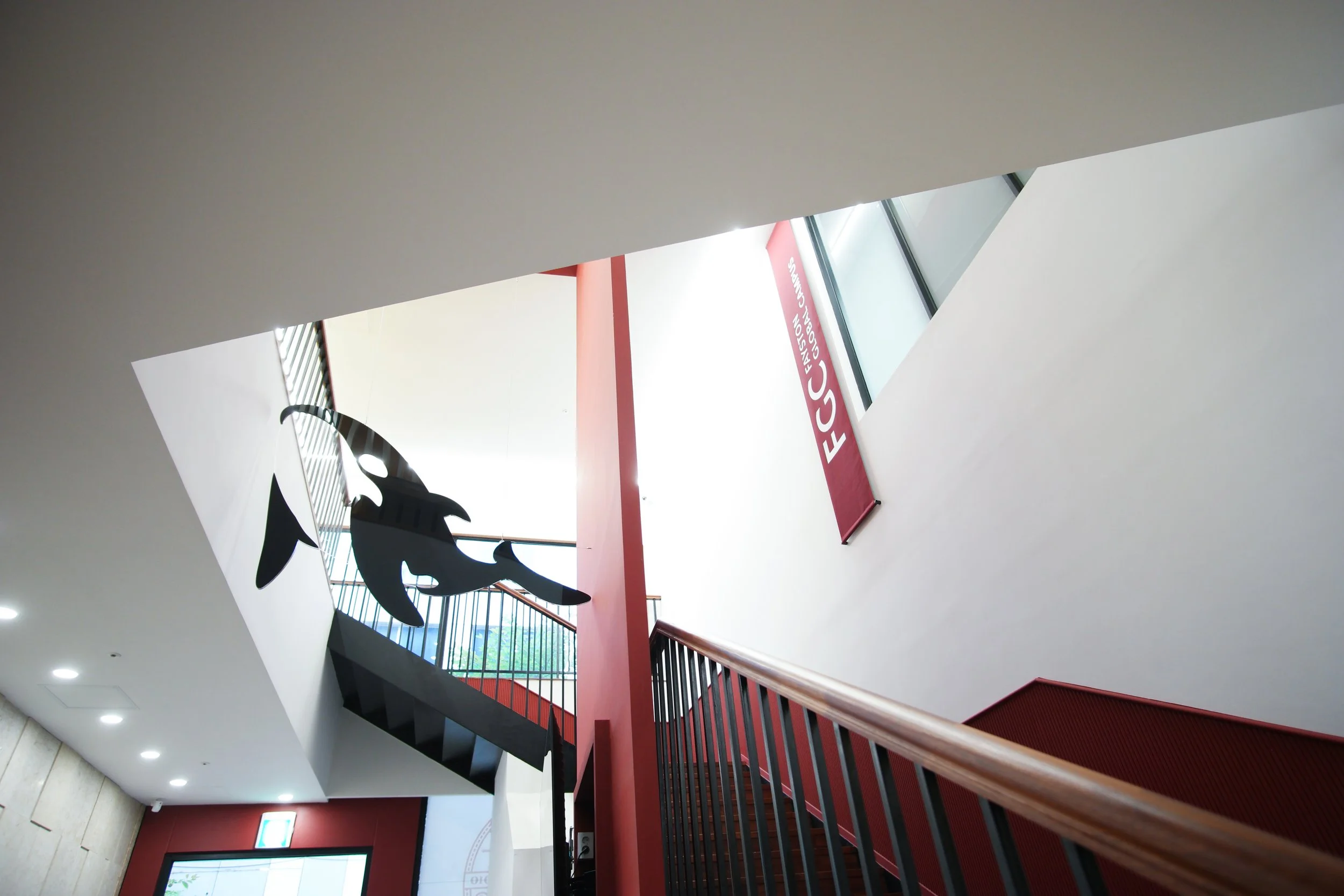 1st Floor lobby stairs