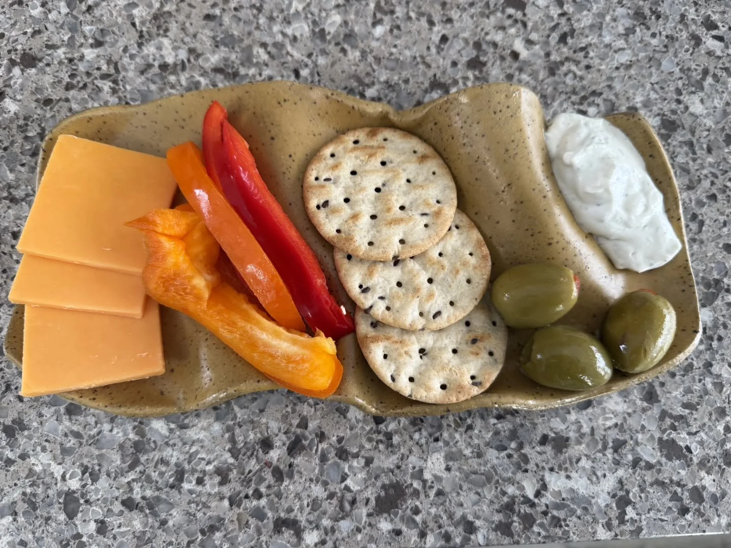 Trying some new forms. #snackplate #girldinner #reddogclayworks #backyardpotter
