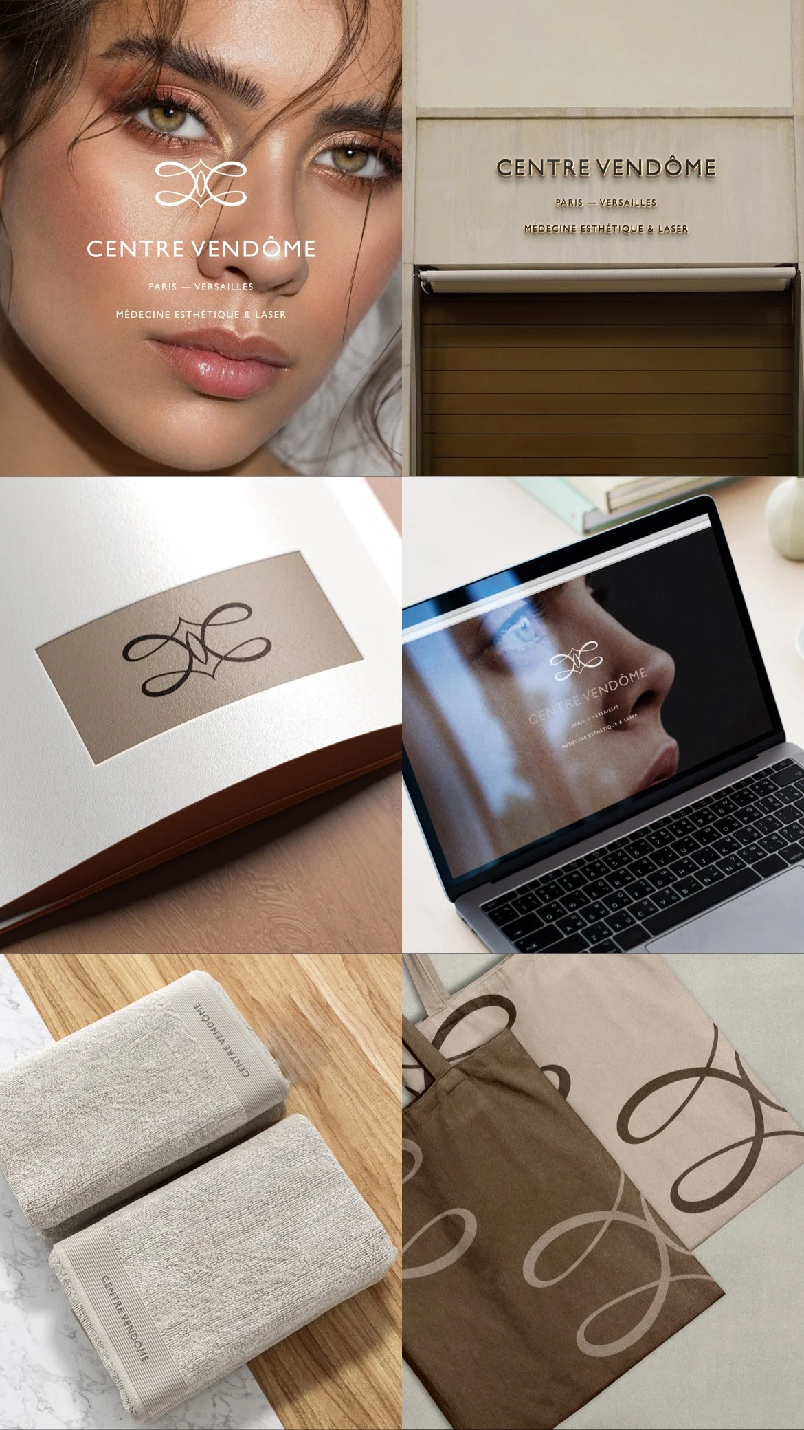 logo-identite-visuelle-graphiste-designer-personnalise-paris-medecine-esthetique-chic-elegant