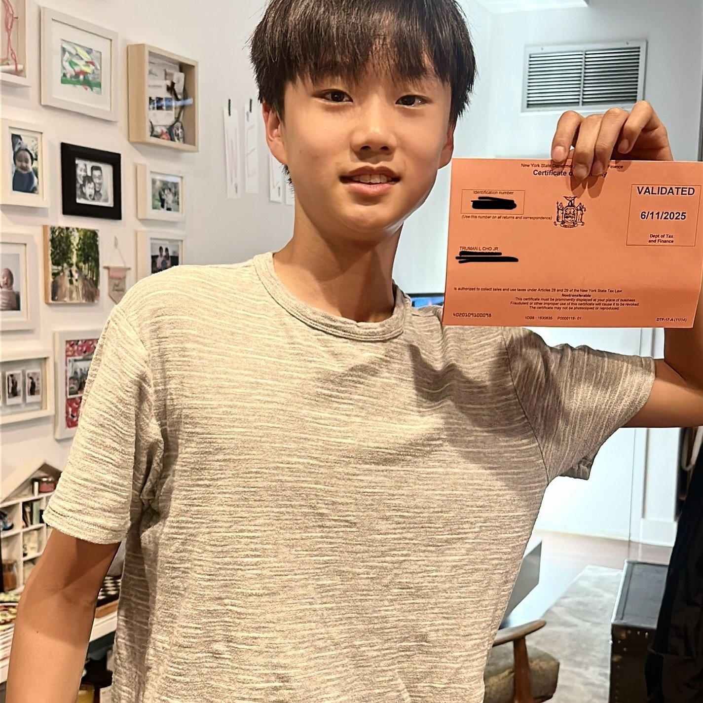 Officially in Business