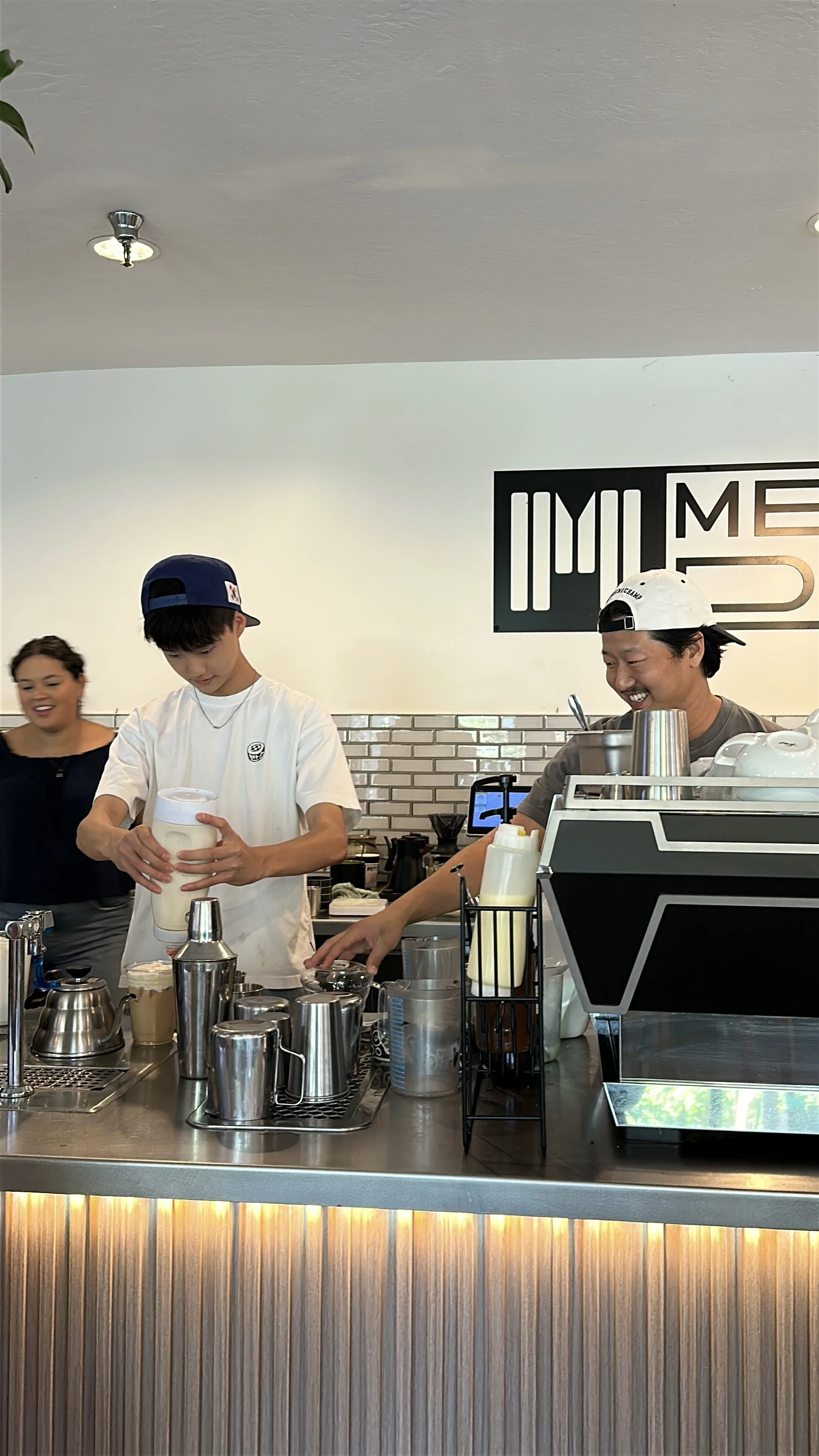age 16 - Summer job- Medio Cafe