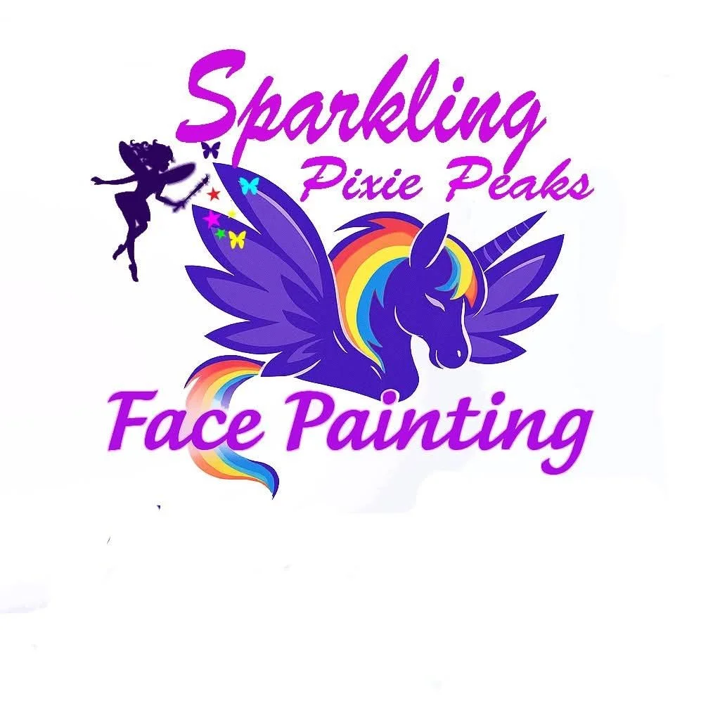 Sparkling Pixie Peaks Face Painting