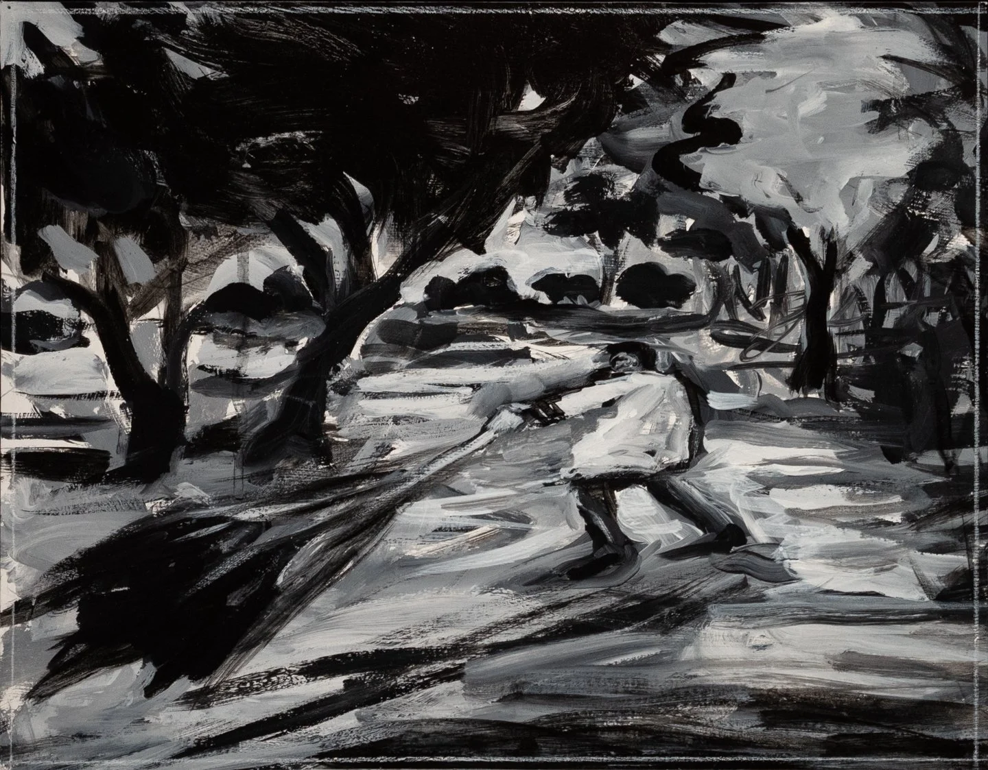 Stormy Study I, Acrylic