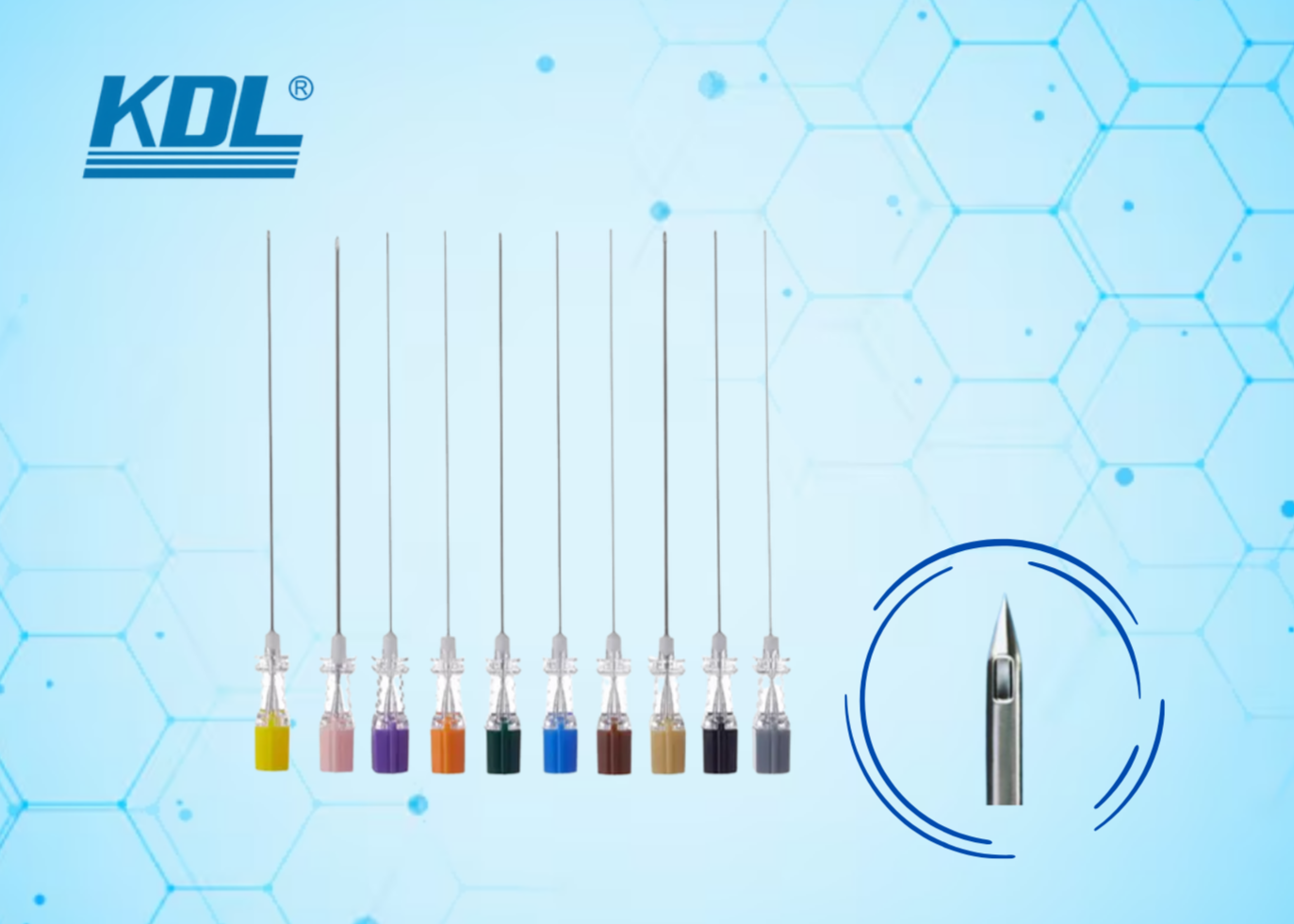 Aguja Raquianestesia con Punta de Lápiz Tipo Whitacre