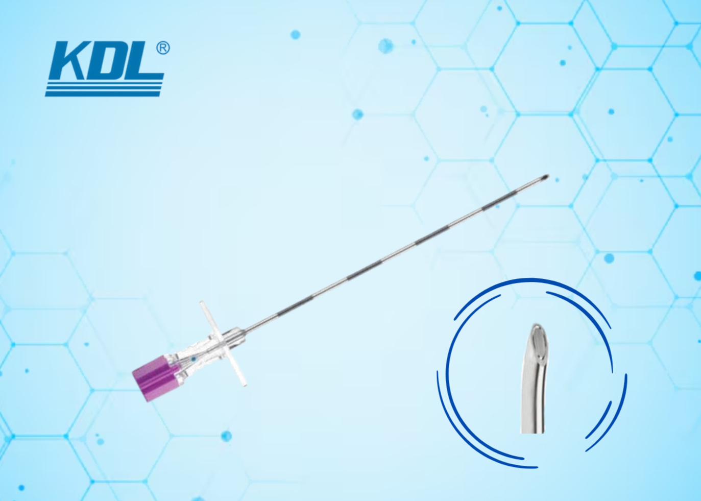 Aguja Anestesia Epidural Tipo Touhy