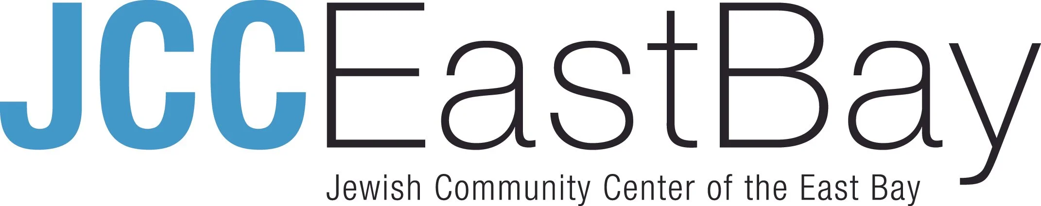Logo of JCC East Bay, a Jewish Community Center in the East Bay area.