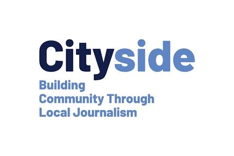 Cityside logo with the slogan 'Building Community Through Local Journalism'