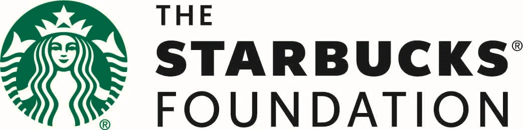 Starbucks logo next to The Starbucks Foundation text