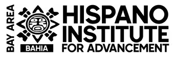 Hispano Institute for Advancement logo with text 'Bay Area Bahía'