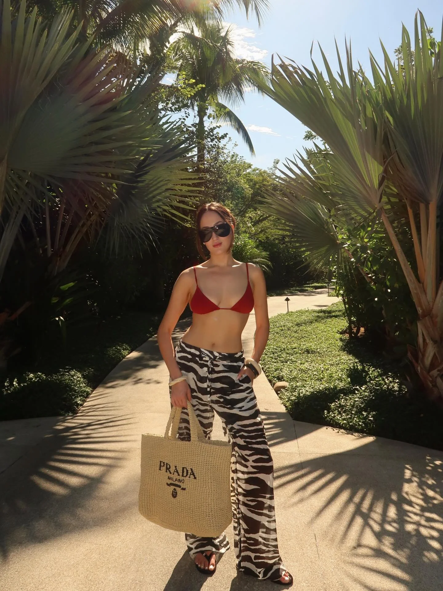 perfect day 🌊🌴🦓🍉