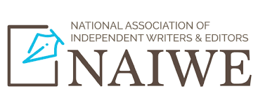 NAIWE logo (Gray text of "NAIWE"  and "National Association of Independent Writers & Editors")