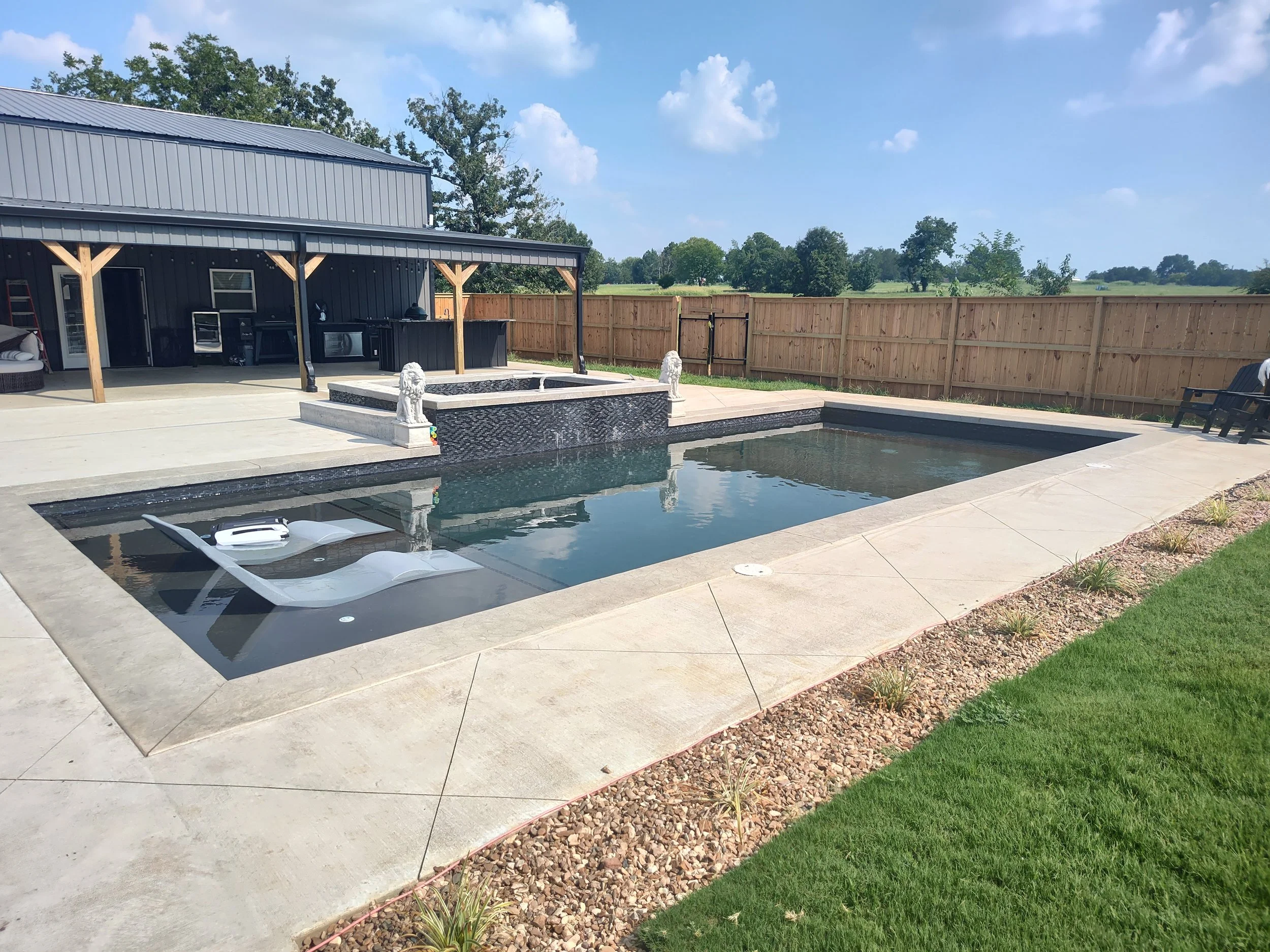 ICF Pools & Spas — Kimmons Design and Build Inc