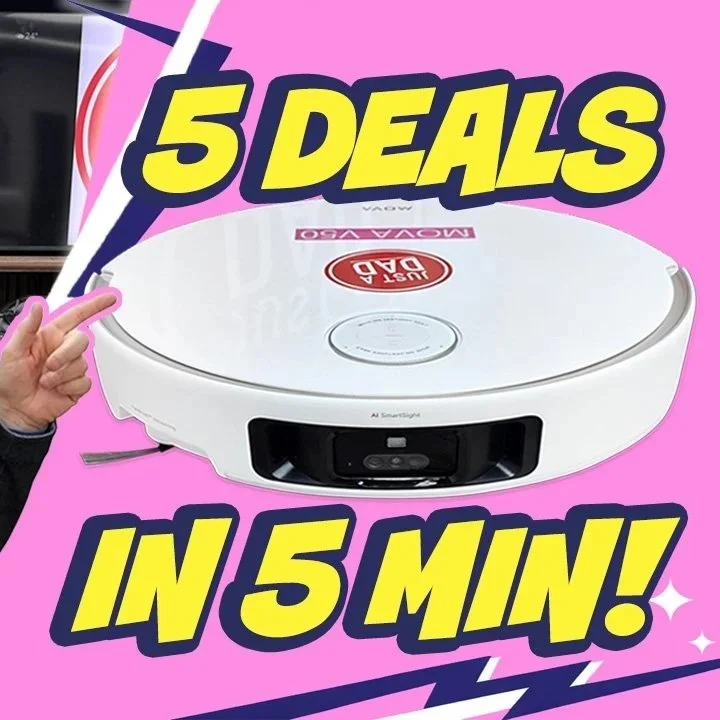 5 Deals in 5 minutes Robot Vacuum Deals! - Amazon Big Spring Sale 2026 