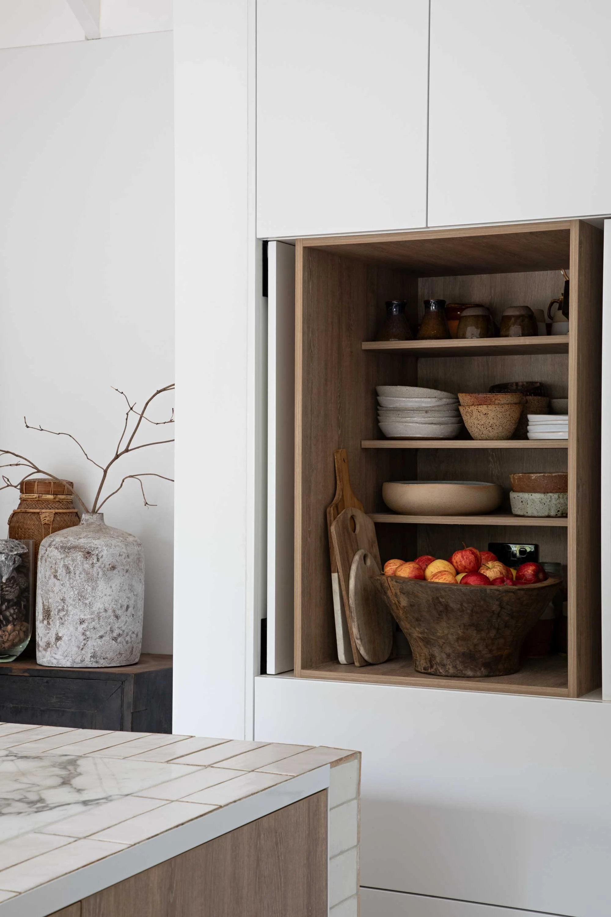 Kitchen Cupboard In Wall unit with shelves NSW South Coast