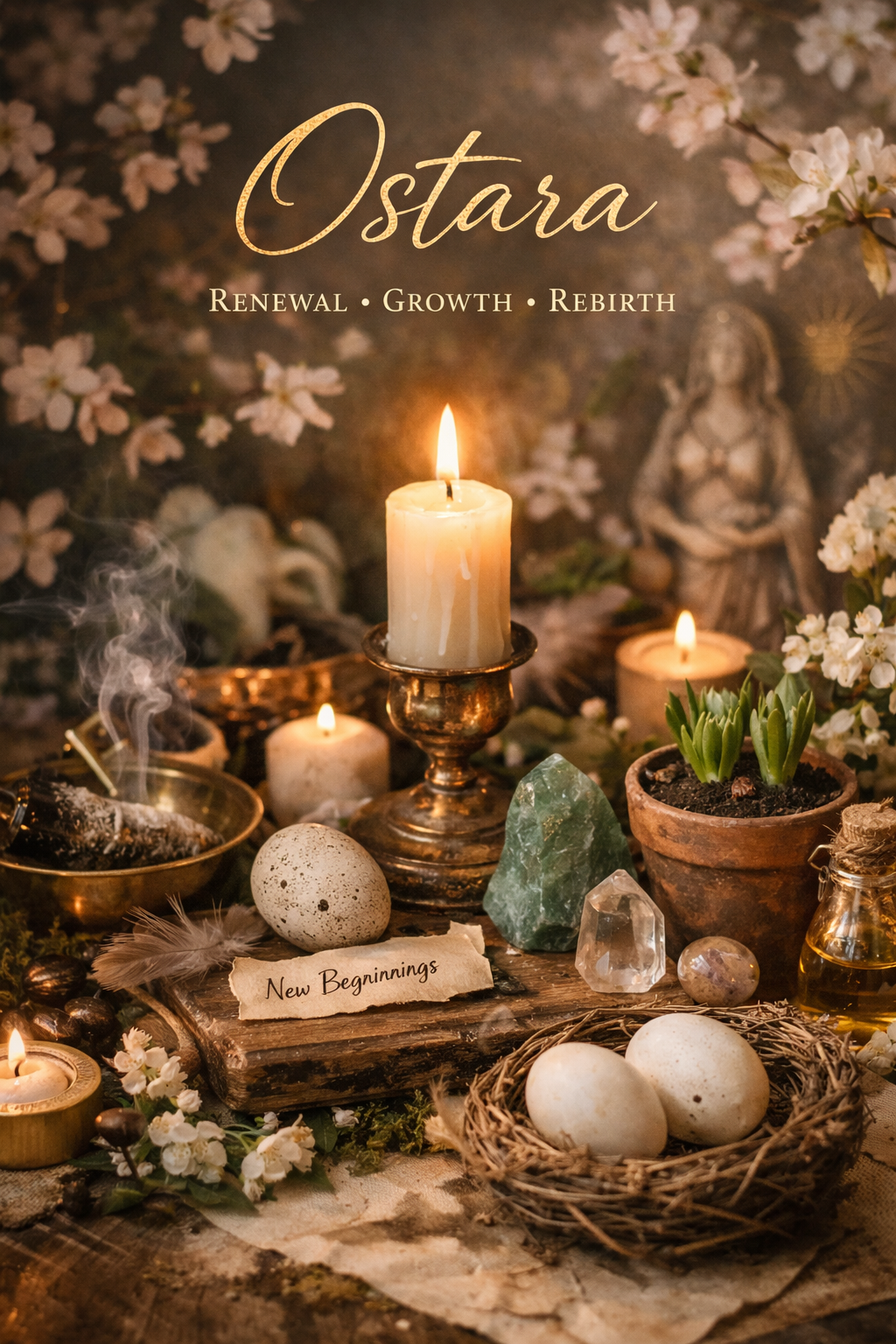 🌸 Ostara: A Sacred Return to Light, Growth, and Becoming