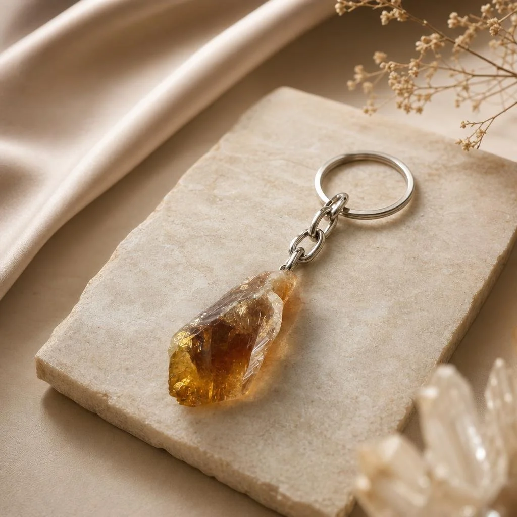 Citrine Keychain.jpeg