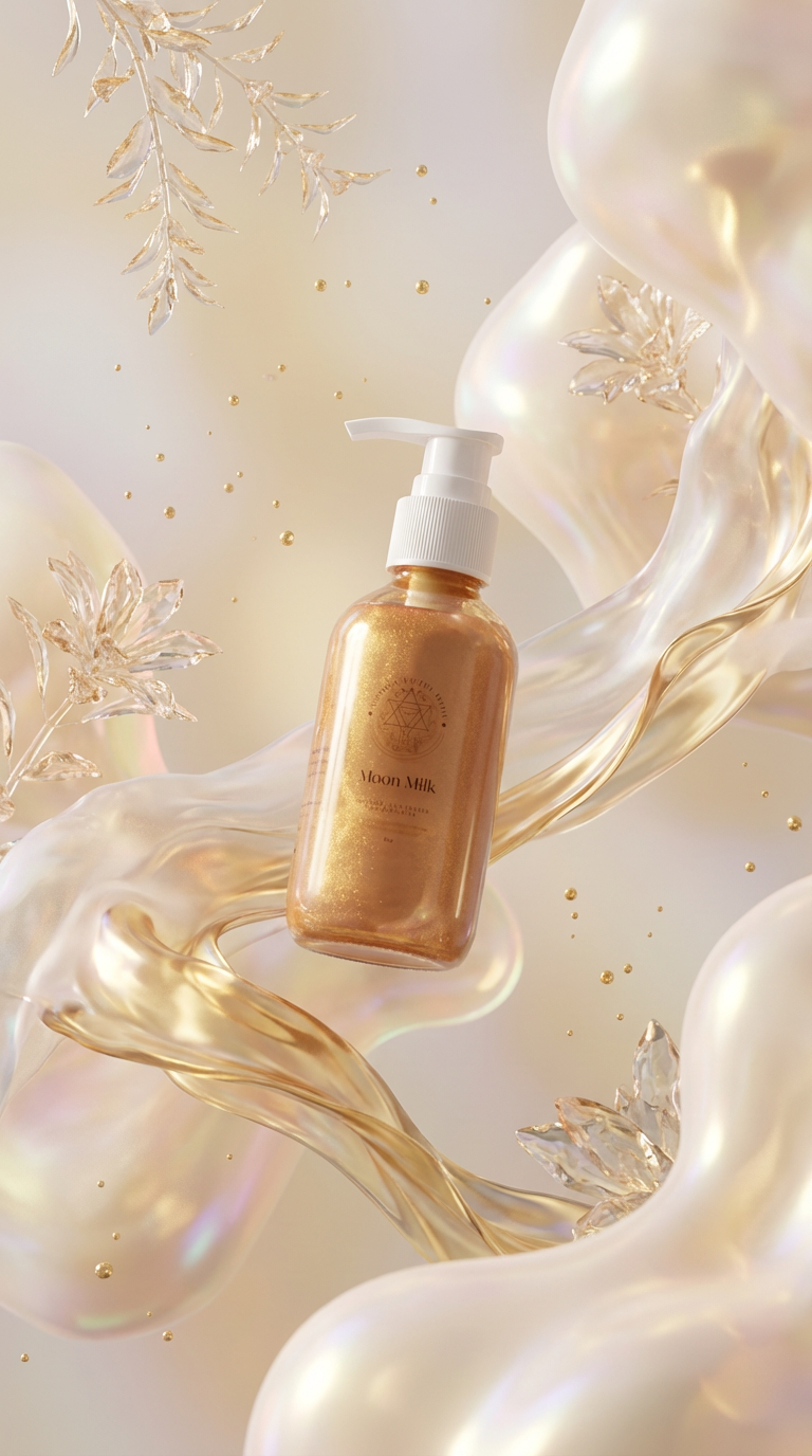 🌙 Moon Milk – Reiki-Infused Body Oil