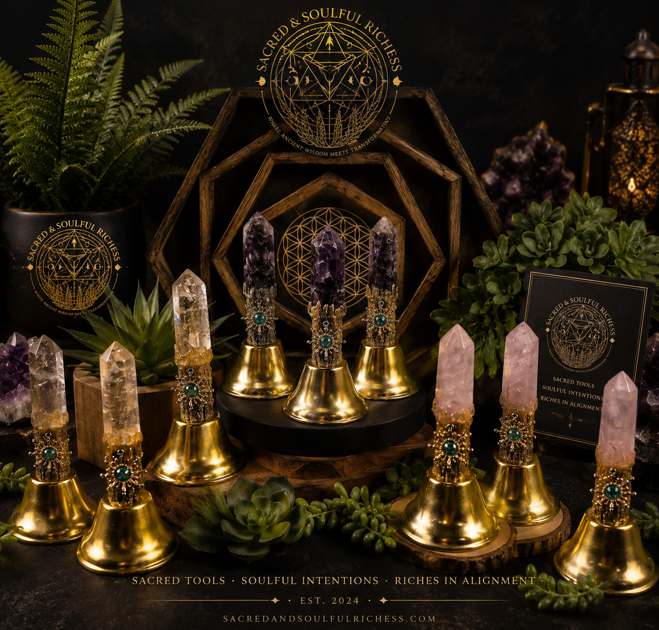 Crystal Altar Bell