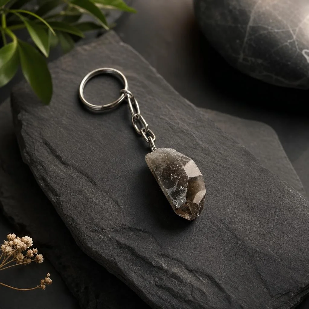 Smoky Quartz Keychain.jpeg