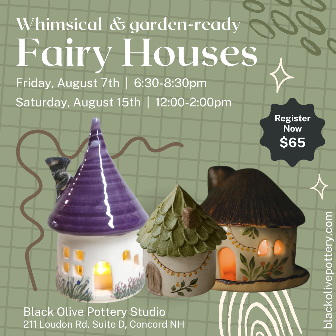 Fairy Houses | 2-Hour Hand-Building Workshop