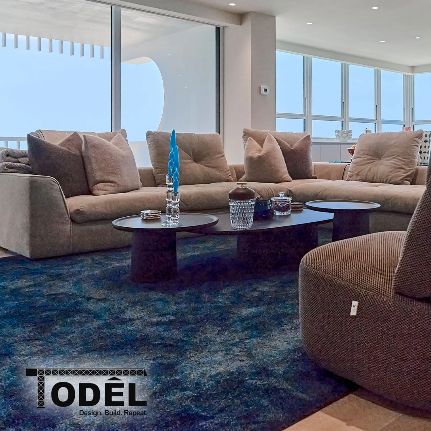 Modern remodeled home interior designed to enhance resale appeal