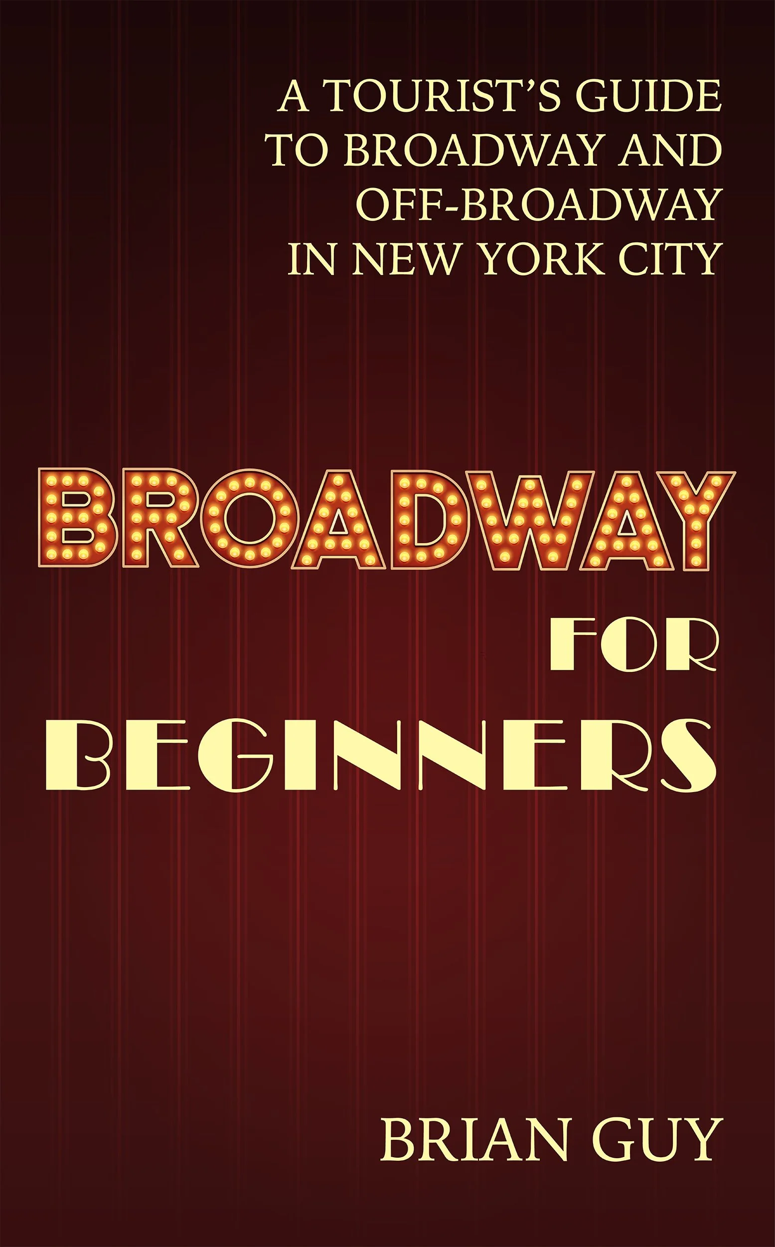 Broadway for Beginners book cover