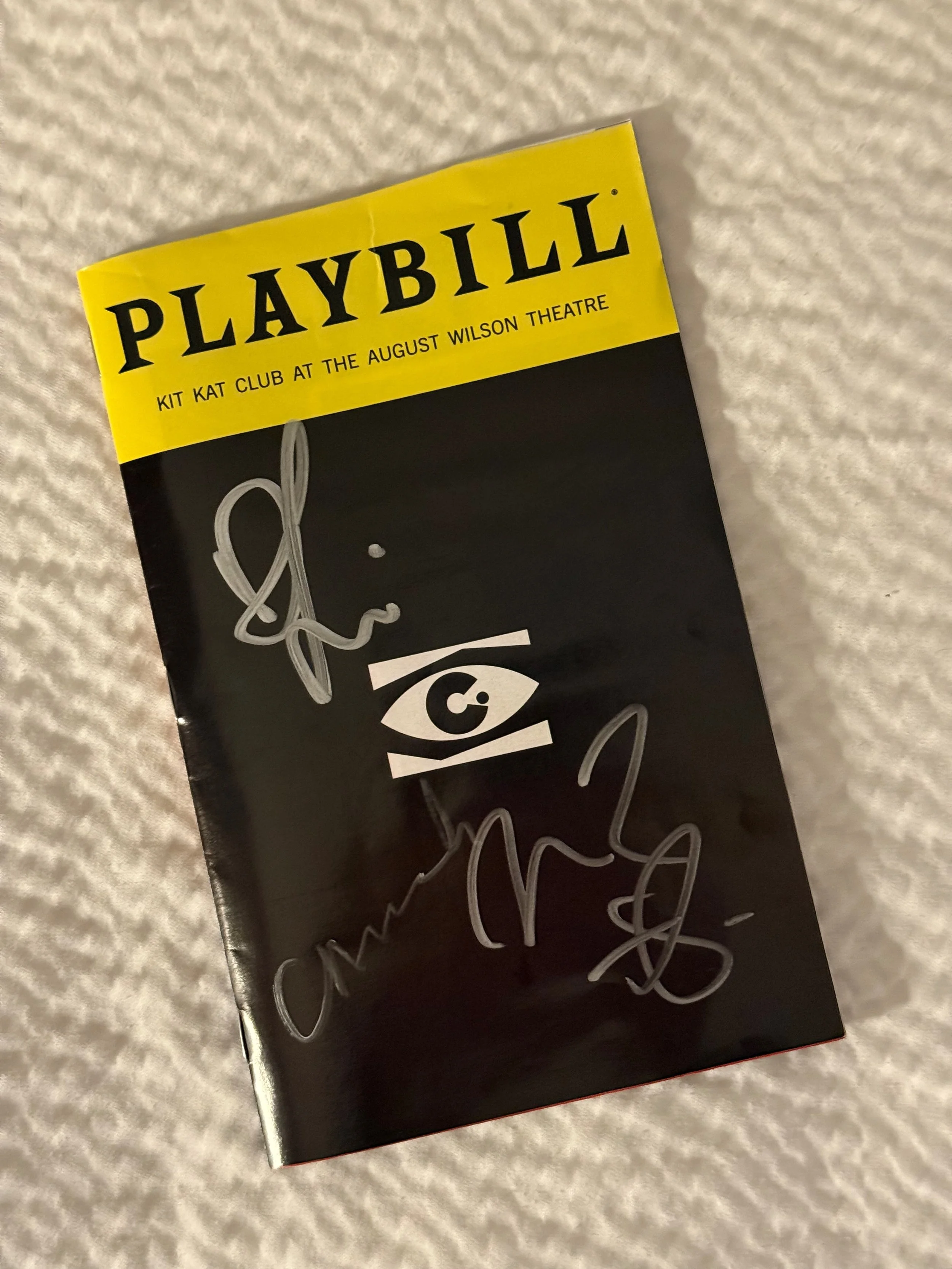Playbill for Cabaret at the Kit Kat Club