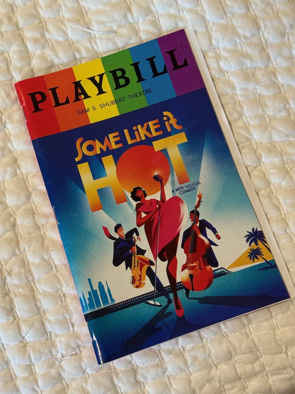 Playbill for Some Like It Hot on Broadway