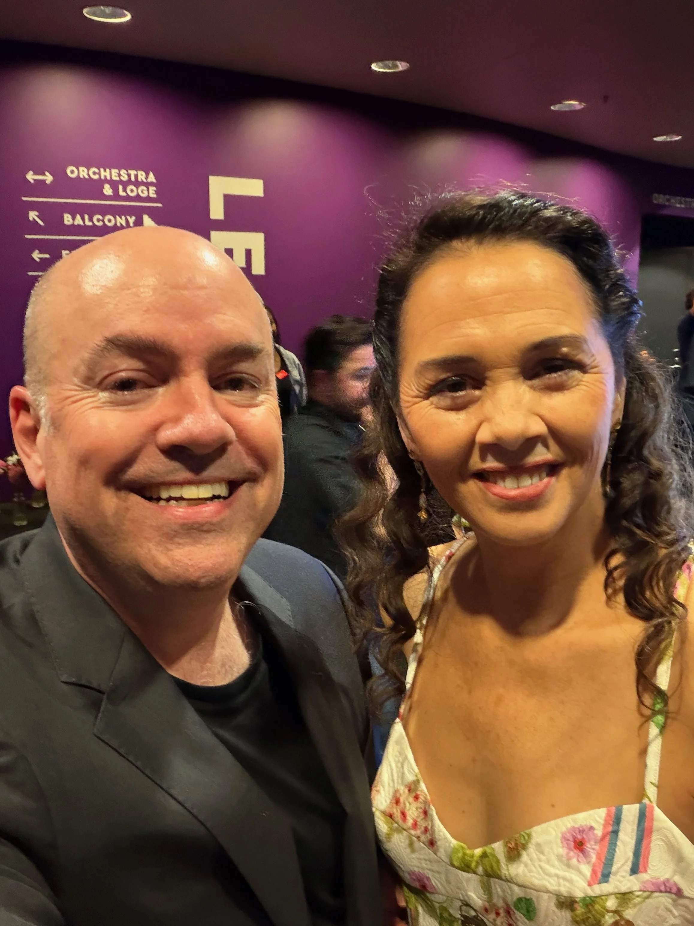Brian Guy and Larissa FastHorse at the World Premiere of Fancy Dancer in Seattle