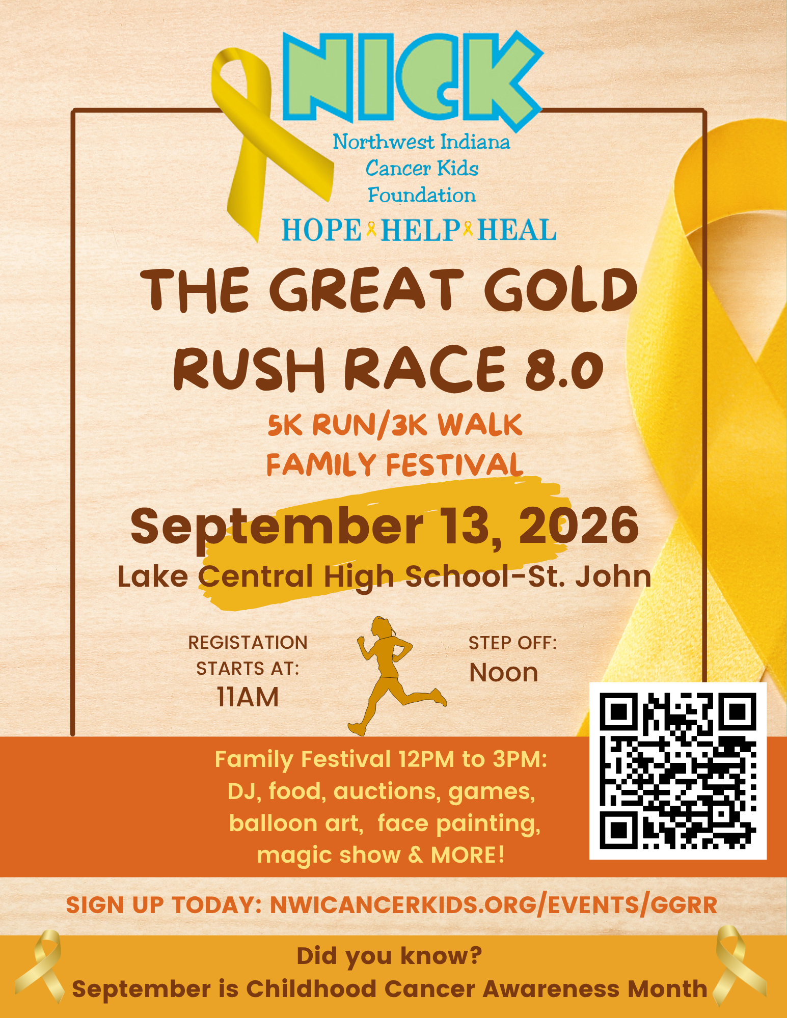 NICK Presents:  Annual Great Gold Rush Race