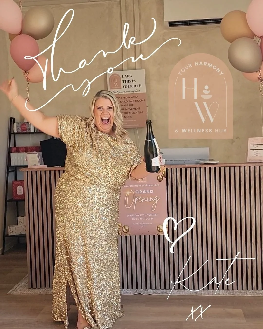 Your Harmony &amp; Wellness Hub began as a dream &mdash; a vision to create a space where wellness, movement, and community come together. A place for salt room therapy, for yoga, for movement classes that support not just our bodies but our mindset.