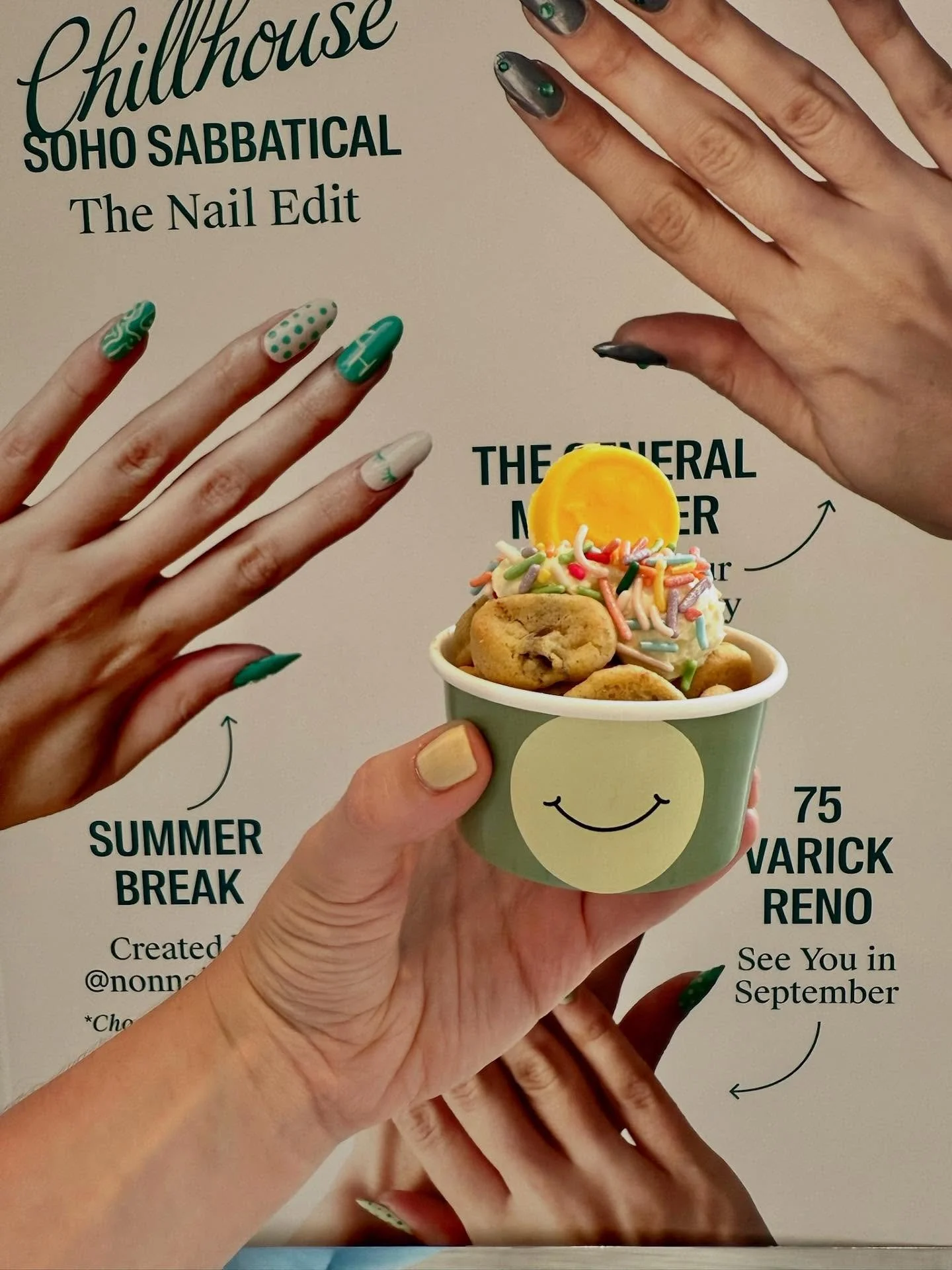 Loved working with @chillhouse on their Soho Sabbatical💛🍪