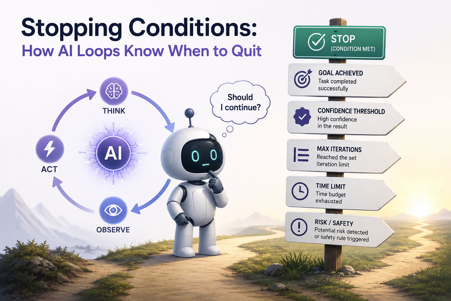 Stopping Conditions: How AI Loops Know When to Quit (and What Happens When They Don't)