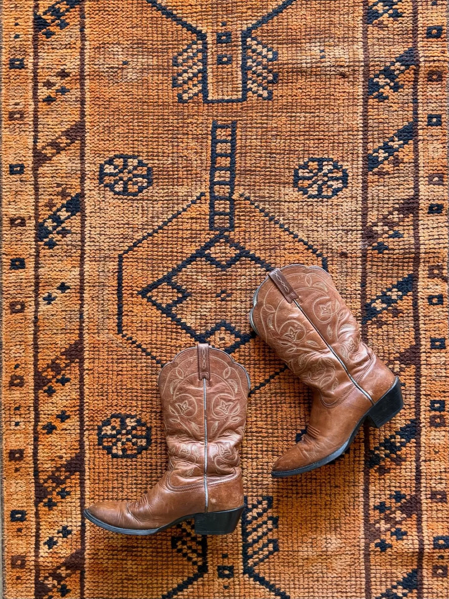 *sold* A runner that burns with the warmth of desert stone and the grit of time&mdash;&lsquo;Copper Canyon&rsquo; carries the same soulful weight as the song it&rsquo;s set to. Strong, storied, and glowing with canyon hues, she&rsquo;s made to anchor
