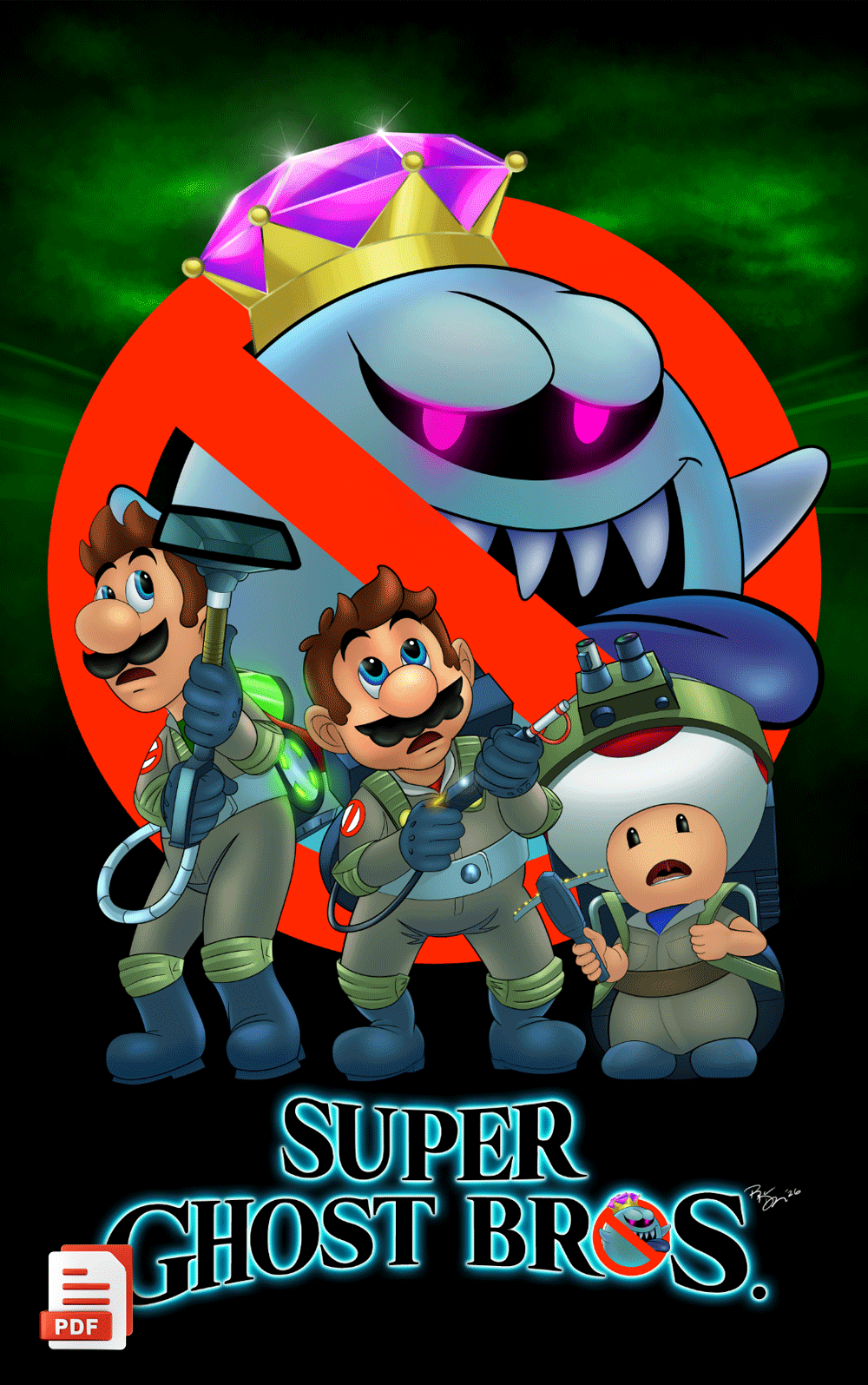 Super Ghost Bros (PDF Only)