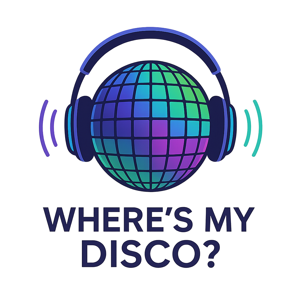 Disco ball logo