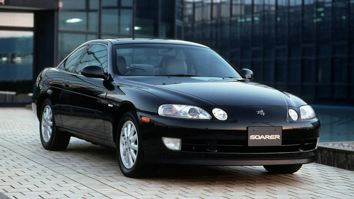 Black Toyota Soarer