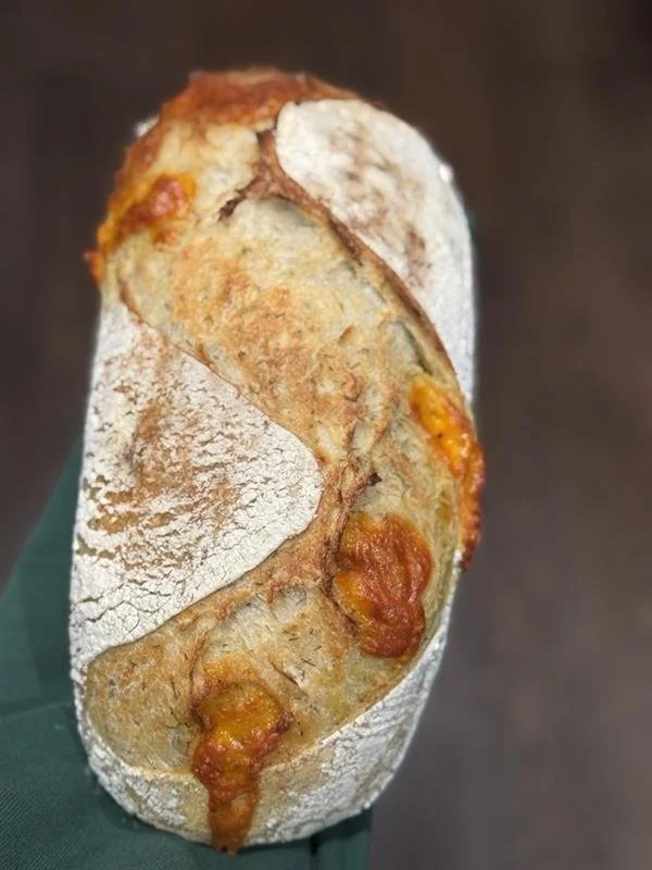 Cheddar Dill Organic Sourdough