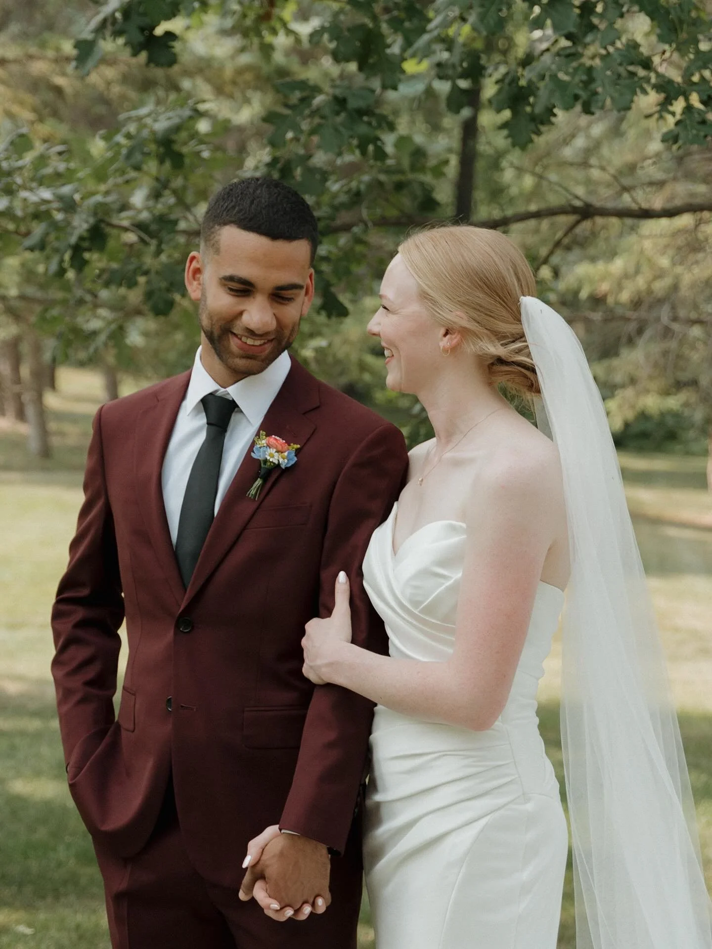 Congratulations to Mr. and Mrs. Gowdar! Thank you for choosing us to be part of your special day!

Groom&rsquo;s suit: @gkcoutureofficial 
Photographer: @kelsie__o 

#wedding2025 #classicgentleman #groomsuit #weddingday #wedding #suitsformen #wedding